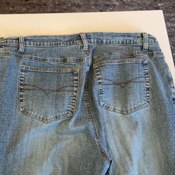Size 20 Junior no boundaries stretch jeans nice wide leg boot cut - Picture 6 of 8